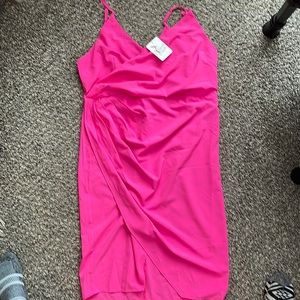 Perfectly priscilla breaking hearts dress 12/14 new with tags pink